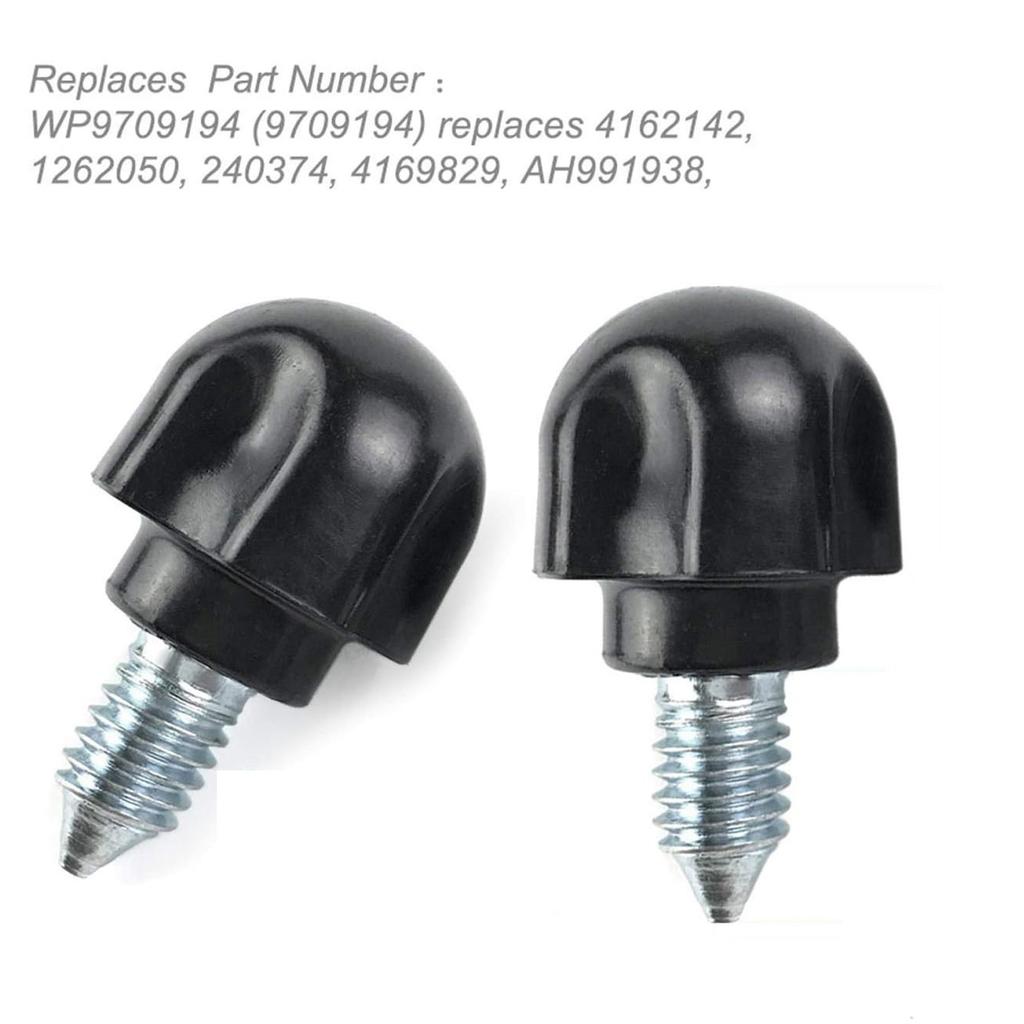 Packung mit 2 Rändelschrauben für Mixeraufsatz Mixer-Befestigungsschrauben Mixer-Rändelschraube Standmixer-Zubehör für Standmixer