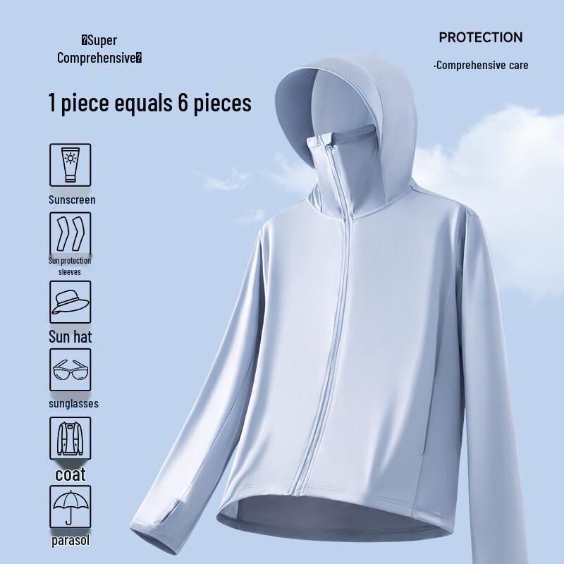 Fingercroxx Men's Ice Silk Sun Protection Hooded Jacket