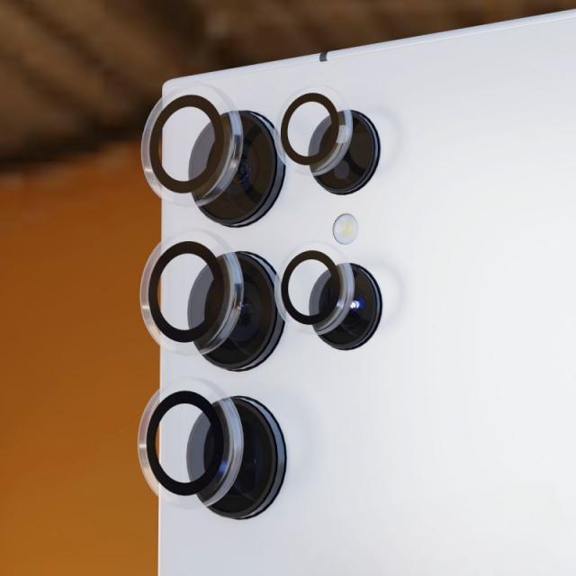 

Металлическое стекло объектива для Samsung Galaxy S25 Ultra S25Plus S24Ultra Кольцо объектива для Samsung S23 S24 S25Ultra Защитная пленка для объектива камеры For S25 Ultra