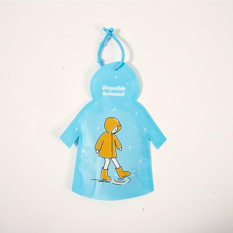 Thickened Portable Poncho: Children s & Adult Disposable Raincoats for Travel