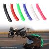 Reflekterende Motocross Mohawk Bikerhjelm Mohawks Pigger Hanekam Dirt Biker Motorsykkelhjelm Mohawk Klistremerke Hjelmdekorasjon