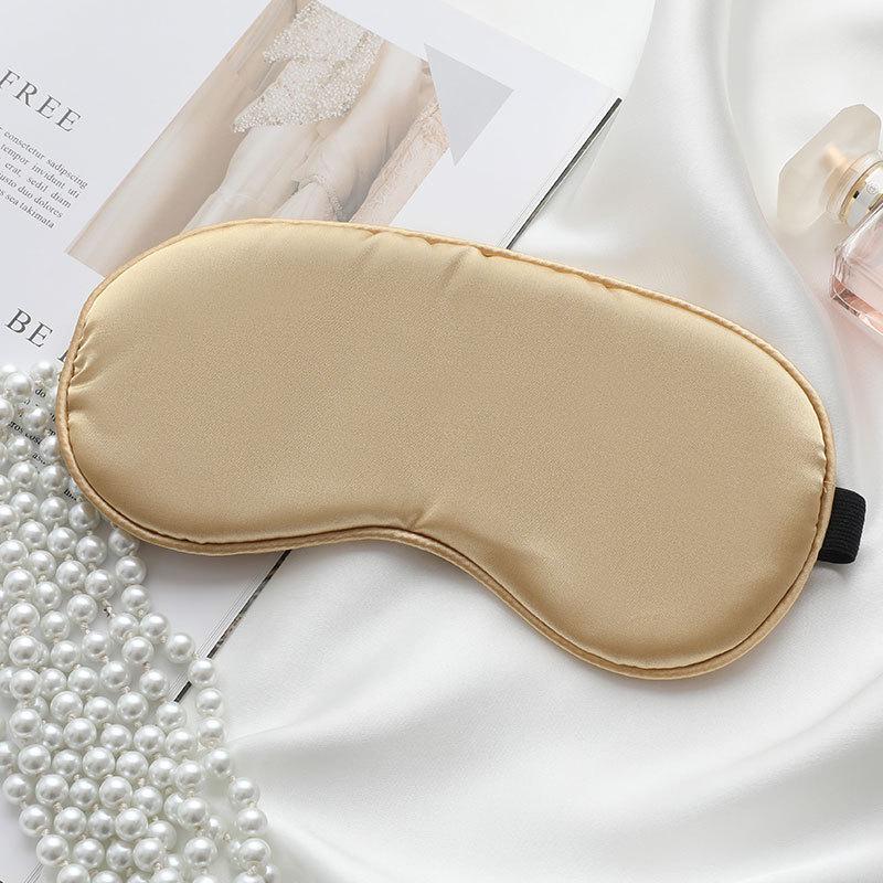 Unisex Soft Breathable Sleep Eye Mask with Adjustable Strap - Blocks Light for Comfort During Travel or Sleep