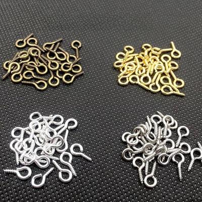 Handmade Sheep Horn & Eye Nail Art Accessories - Crystal Glue, Metal Parts, Keychain (25 Pieces)