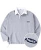 HUKE Small Logo Collar Sweatshirt (Gray)