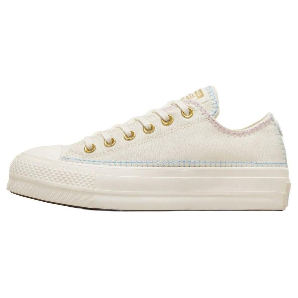 Converse All Star Lift Comfortable Low Top Canvas Shoes Women Sneakers White A08732C