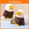Simulated Animal White Haired Sea Eagle Plush Toy Bird Series Plush Ornament Toy