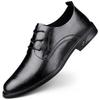 Fashion Luxury Brand Men's Business Formal Shoes Pointed Lace Up Men's Leather Casual Shoes Interview Commuting High-quality Work Shoes