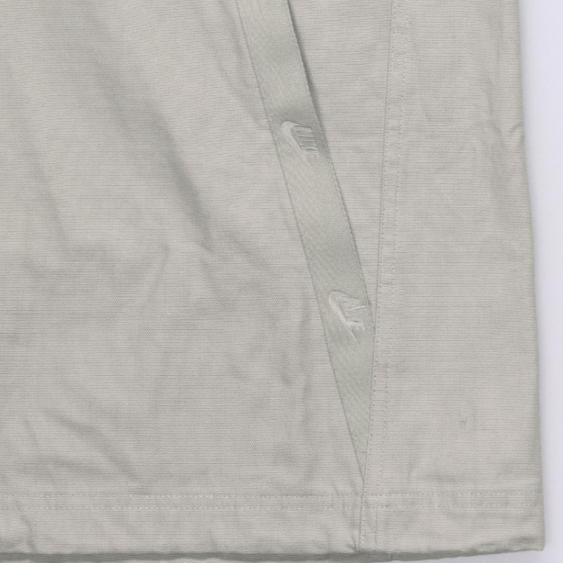 Nike Sportswear Canvas Logo Print Hooded Jacket Men Outerwear Silver-Grey DC8088-230