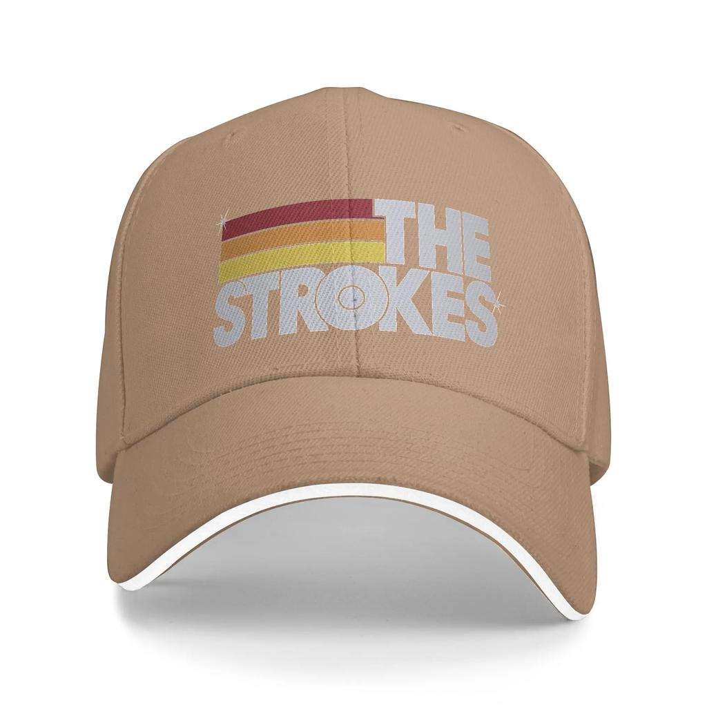 The Strokes Band Casual Baseball Cap Spring Trucker Hat Sun Tennis Skate Snapback Cap Unisex Adult Yk Cool Baseball Caps