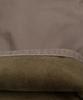 LXT Brushed Cotton Back Elastic Semi-Wide Chino Pants [Brown]