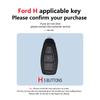 Car Remote Smart Key Case Cover Shell Fob for Ford Fiesta Focus 3 4 Mondeo Ecosport Kuga Focus ST Protector Car Accessories
