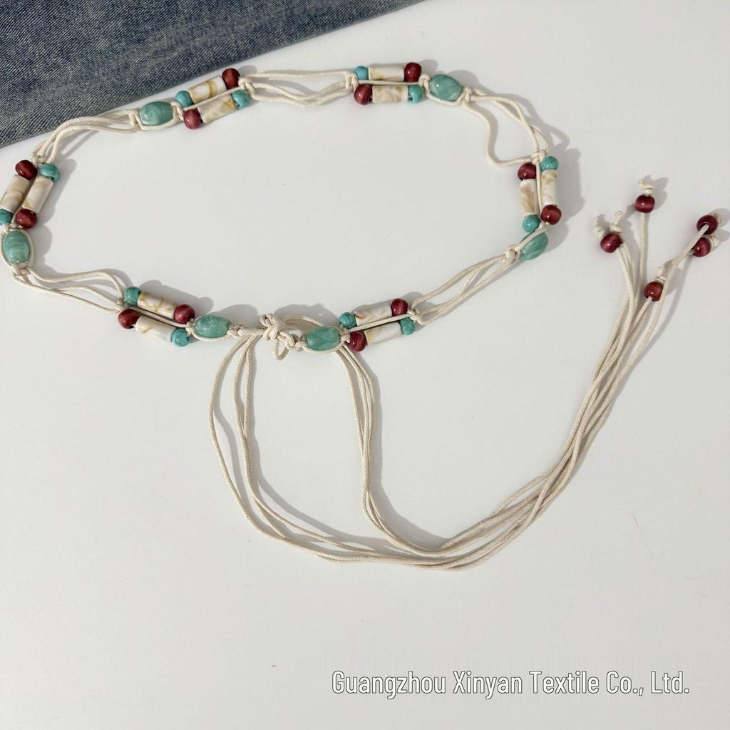 Bohemian Summer Ethnic Waist Chain Belt for Dresses & Jeans