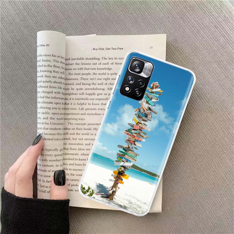 

Seaside signs for summer tourism Phone Case For Xiaomi Poco X4 F4 GT X3 NFC X5 X6 X7 Pro 5G M5 M5S M3 F5 Mi F6 F3 F2 F1 Cover Co Xiaomi Poco X6