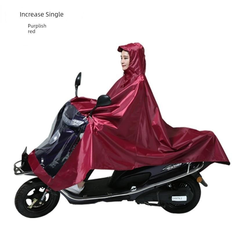 Mantella da Pioggia Elettrica Monoposto Spessa da Donna