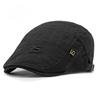 2025 Hat Men's Spring Summer  Embroidery Cotton Cap British Vintage Fashion Forward Hat Women's Casual Beret Youth Hat