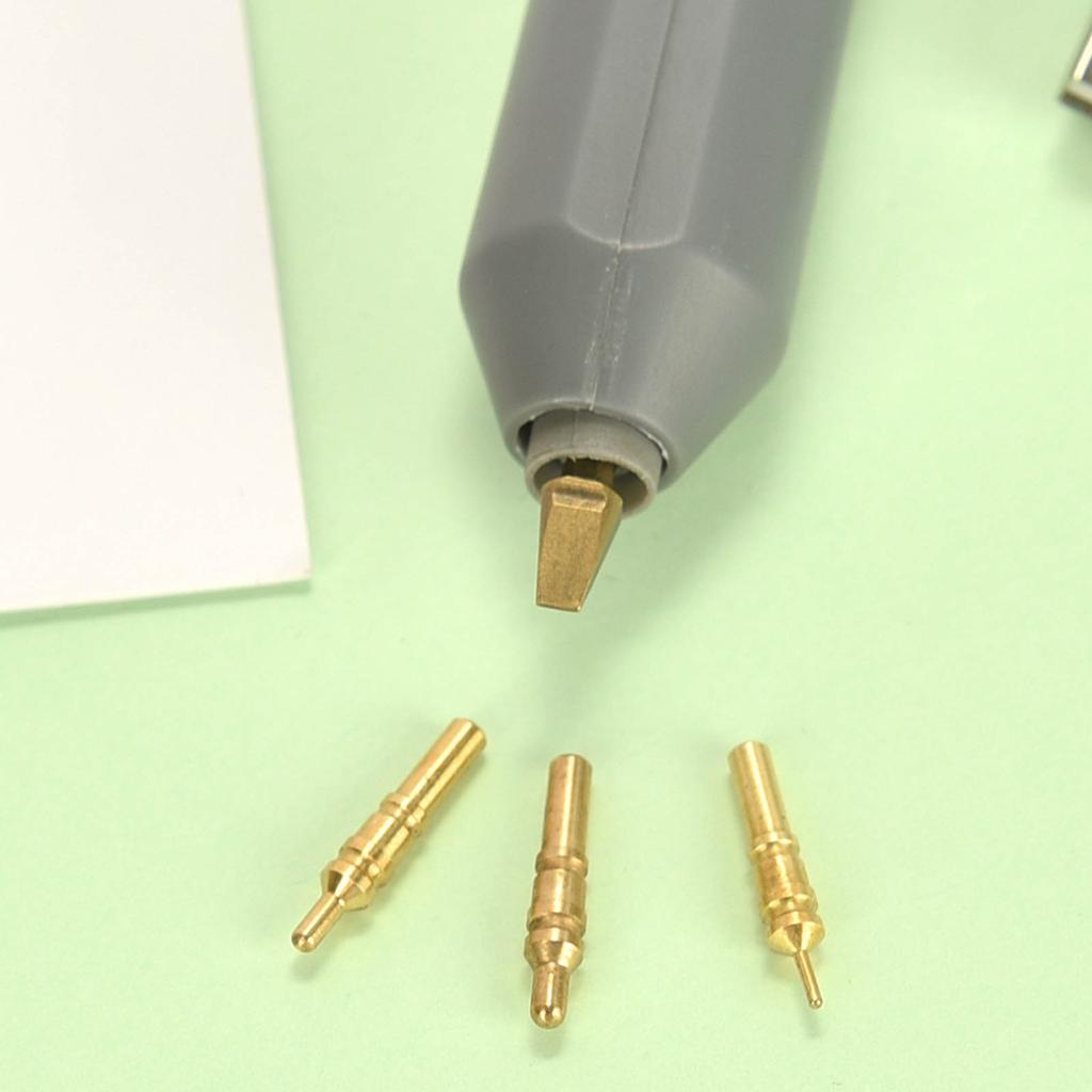 USB napájené tepelné pero na fólie pro horké ražení fóliový papír scrapbooking DIY papírové karty řemesla se zlatou fólií role kreslicí pero