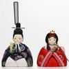Hina Kimekomi Kotohoki Full Set with Display Round Folding and Doll, Doll, Mirei, Stand, Tray, Screen, Accessories, Natural, KTH-3202G-S2