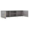 TV Cabinet Gray Sonoma 150x30x50 cm Particleboard