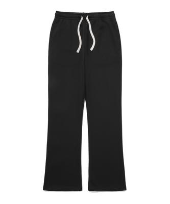 COVERNAT WOMAN Semi-Bootcut Sweatpants Black