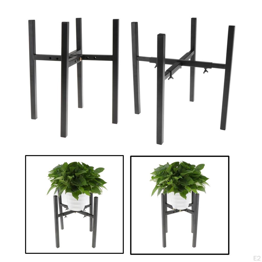 Verstellbarer Ständer Blumentopfhalter Topf-Ausstellungsständer Garten Terrasse