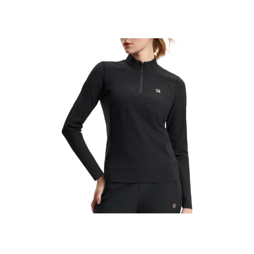 New FILA Fitness Series T Shirt Women's Pitch Black A11W511205F-BK