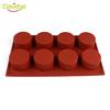 Silicone Mold 8 Holes Round 3D Handmade Cupcake Jelly Cookie Mini Muffin DIY Baking Tools