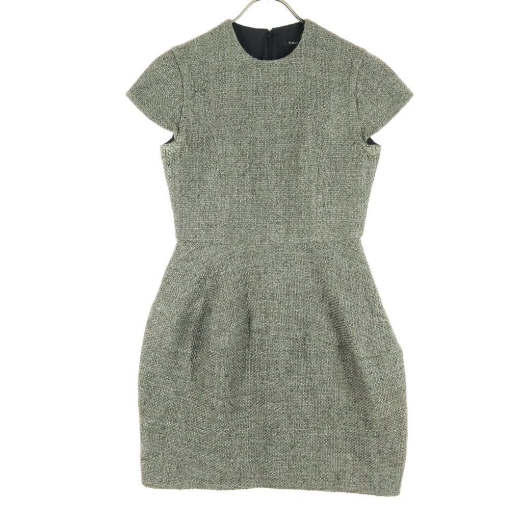 Beauty products YOKO CHAN made in Japan French sleeve Knee-length dress Women Used