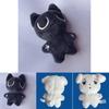 Aespa Winter Plush Keychains With Curry Dog And Curry Cat Designs, Soft Pp Cotton Filling