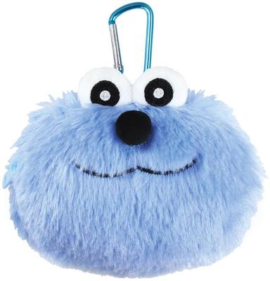 Tees Factory Sunsun Plush Toy Zipper Mascot Sunsun Pouch Blue Coin Pouch Cartoon Ladies Polyester Zipper