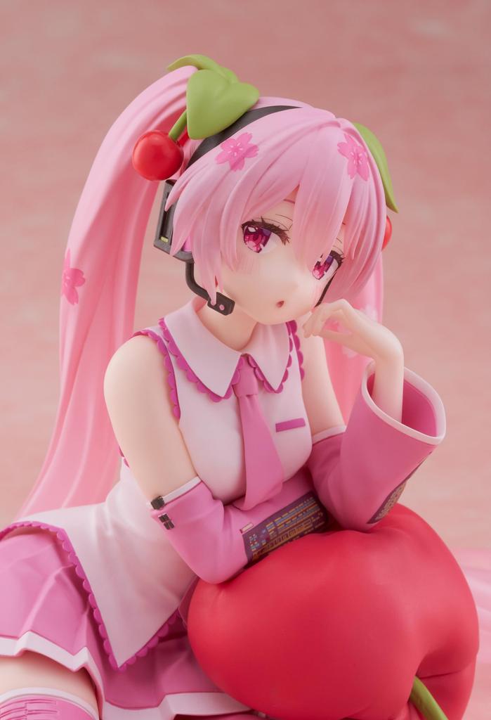 Sakura Miku Desktop Cute Figure ~Cherry Cushion Ver.~