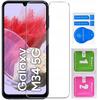 CASE for SAMSUNG GALAXY M34 5G SMART MAGNET BOOK CASE CLOSED + GLASS