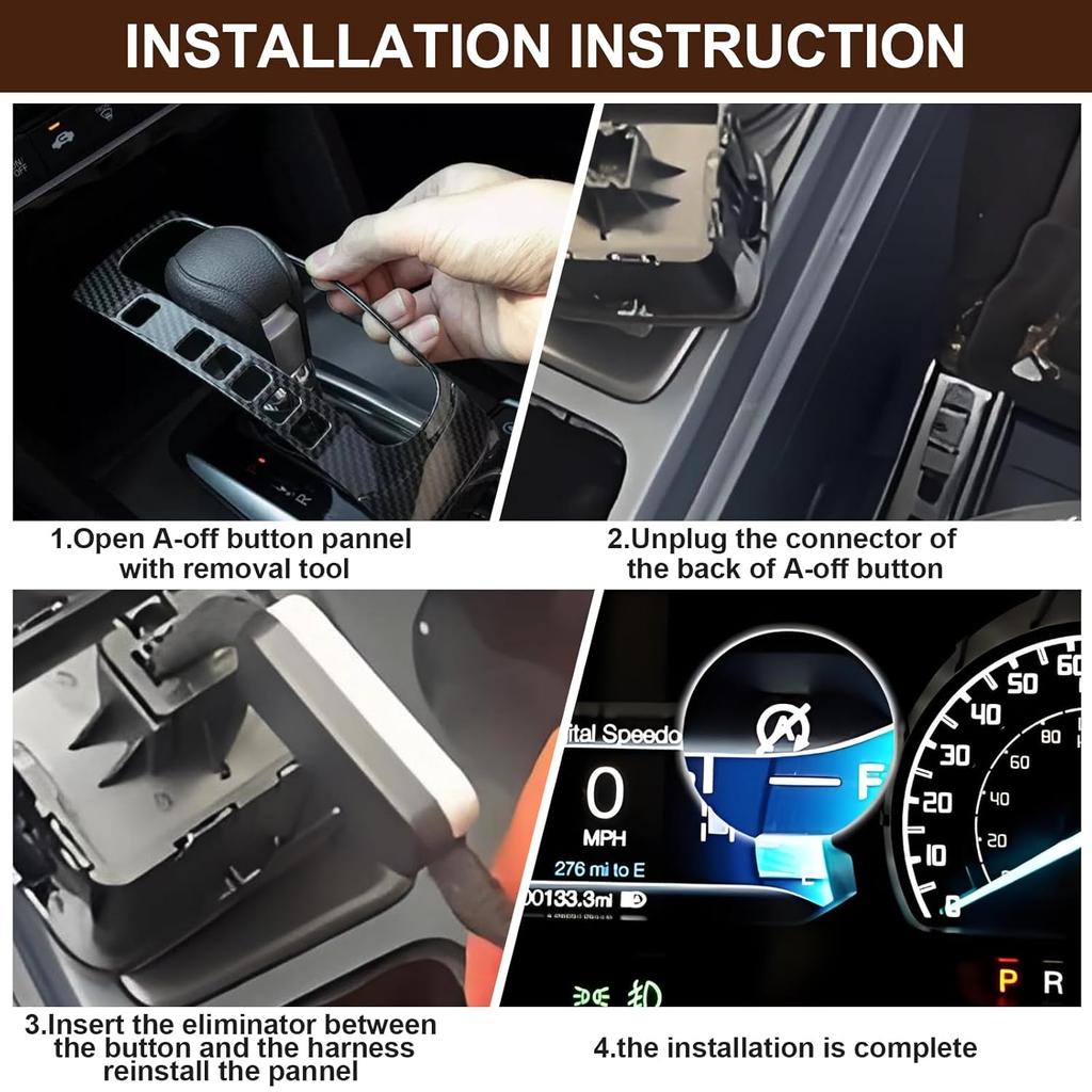 Idle Start Stop Eliminator Fit for Ford Maverick 2024 Auto Start/Stop Disable Engine A-Off System