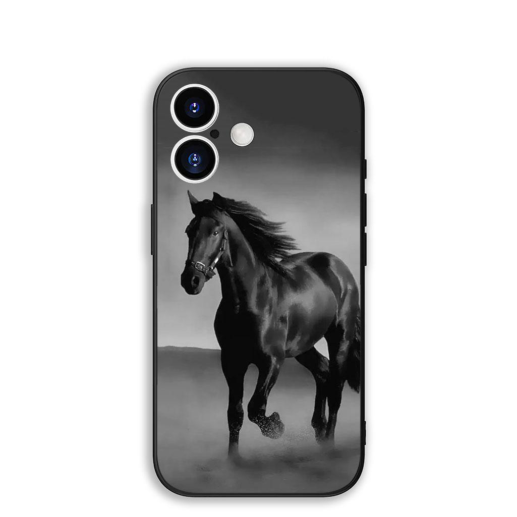 

Cover for Samsung Galaxy S25 S24 S23 Fe Ultra Plus S7 Edge A05 A06 A16 A15 A35 Protective Phone Case Running Wild And Free Horse Galaxy S23+