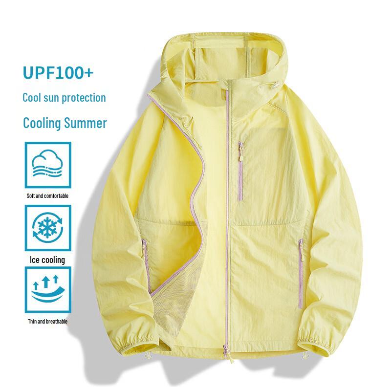 VUUG Unisex Ice Silk Hooded Sun Protection Jacket