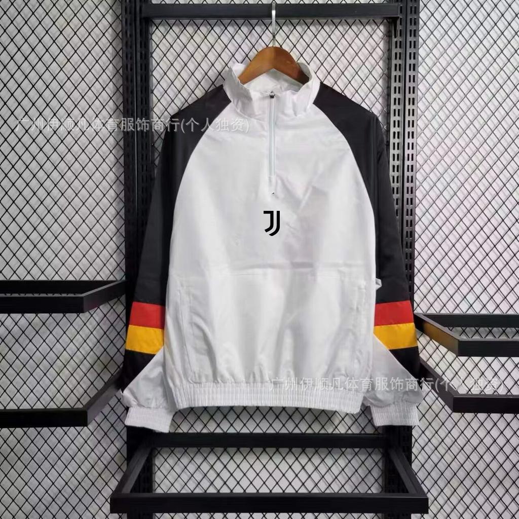 Popular Semi-pull Single-sided Trench Coat Brazilian League Argentina, Juventus Embroidered Jacket Appearance Uniform