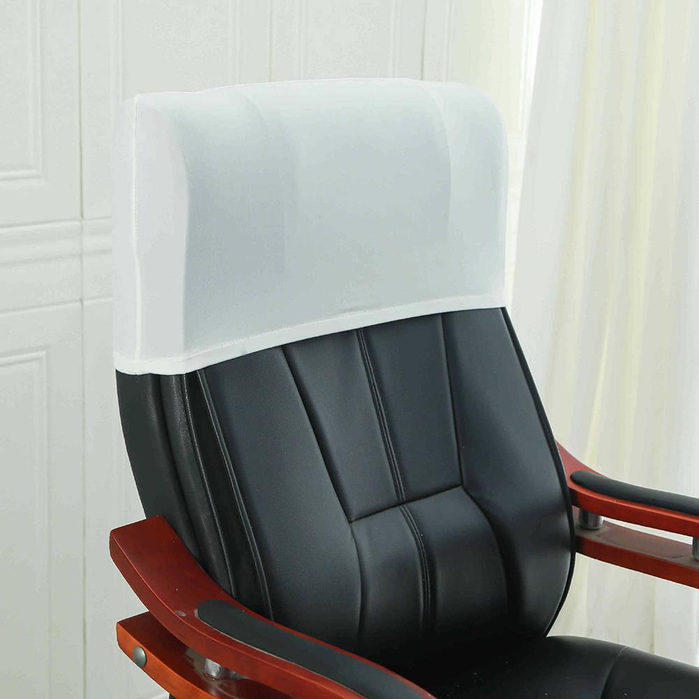 Elastic Office Chair Backrest Cover Chair Back Protector Backrest Slipcover Dust-proof Chair Back Covers Chair Head Pillowcase