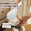 Tumbler Non-stick Rice Rice Spoon High Temperature Resistant ABS Household Vertical Non-injury Pot Rice Spoon Easy to Clean