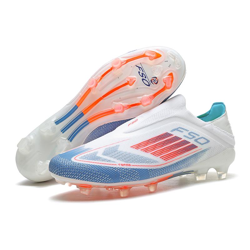 Herren Fußballschuhe Hallenschuhe Lange Stollen Spiel Futsal Fußballschuhe Training TF Ultraleicht Atmungsaktiv Nocken Dropshipping
