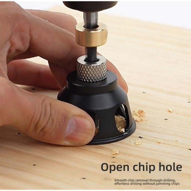 Vertical Drill Guide Doweling Jig Kit 2-10mm Drill Positioning Aluminum Straight Angle Guide Locator Hole Puncher Tool