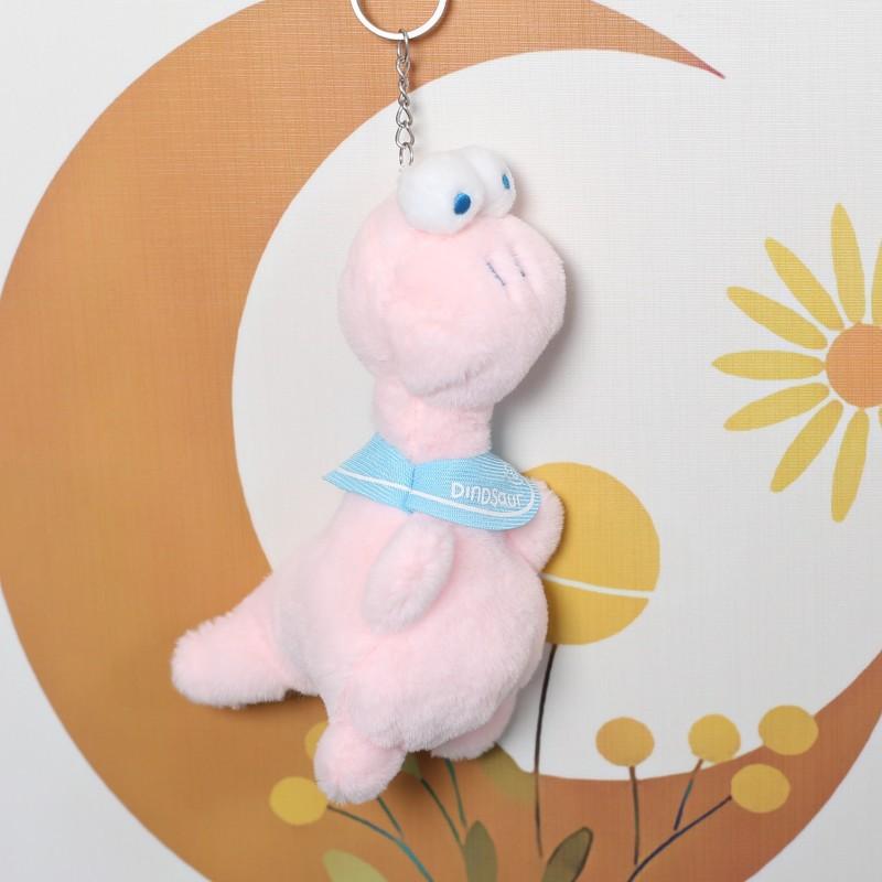

Cute Cute Big-eyed Little Dinosaur Plush Toy Doll Creative Cartoon Dinosaur Schoolbag Hanging Decoration Keychain