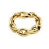 2026 Women's Fashionable 18K Stainless Steel Jewelry Set Chunky Link Necklace Bracelet Combo Big Olive Shaped Jewelry