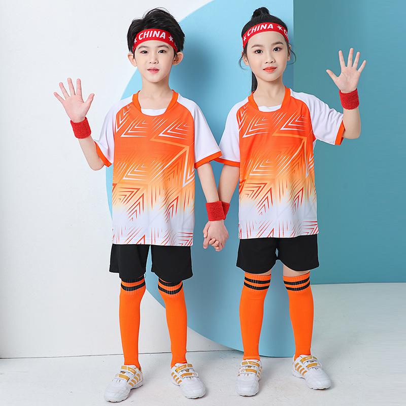 Conjunto de Camiseta de Fútbol de Secado Rápido para Niños y Adultos - Ropa de Entrenamiento y Competición de Verano