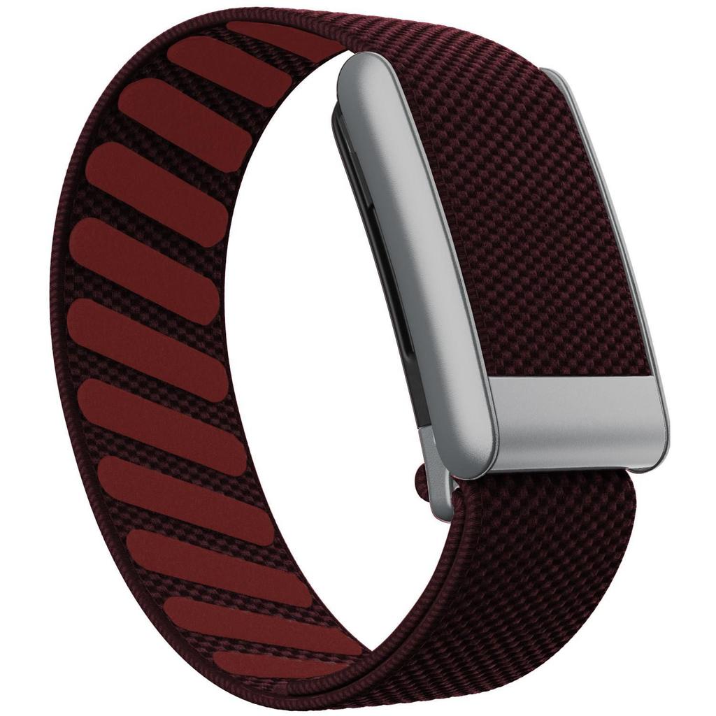 Whoop 5.0 Peak Nylon Sport Band with Frosted Silver Frame