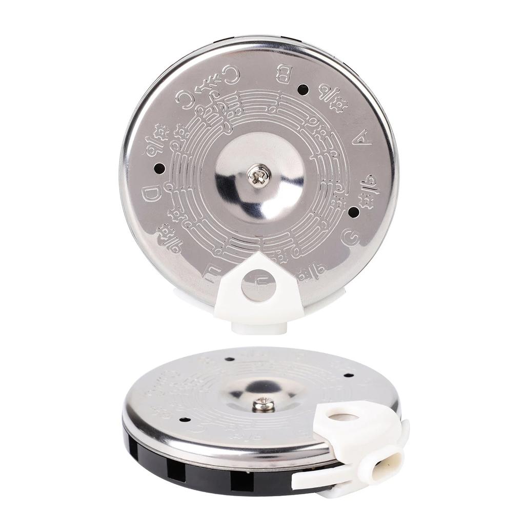 Disc Tuner Universal Tuner for 13-Pipe Instruments Circular Tuner for 13-Pipe Instruments 13-Hole Tuning Flute, Metronome