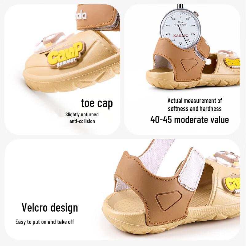 Balabala Kids' Closed-Toe Summer Sandals