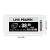 2.1" 2.9 " Electronic Price Tag ESL TFT Screen Shelf Label BT Version App Operating Software Epaper Module EInk Display Screen