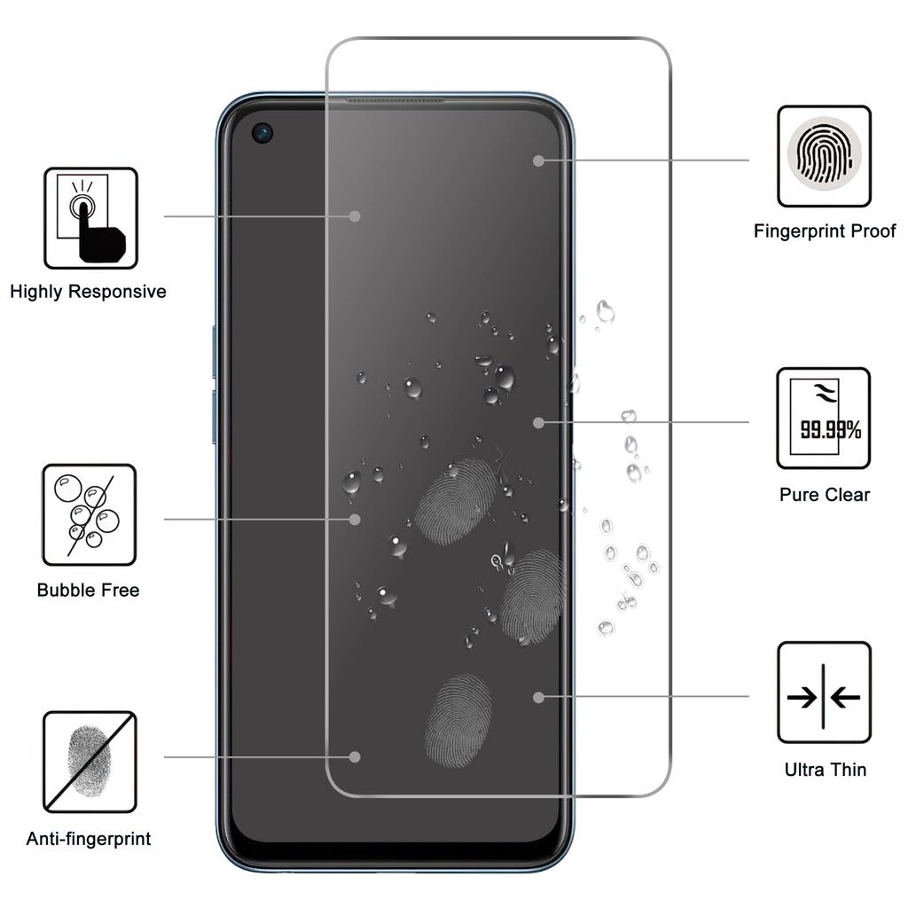 Screen Protector for OnePlus 13R 5G/Ace 5 Pro 5G/Ace 5 5G HD Tempered Glass Film 2.5D