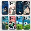 Anime S-Sophie H-Howl Silicone Phone Case For iPhone 17 16 15 14 13 12 11 X XS Plus Pro Max Shockproof Soft Cover