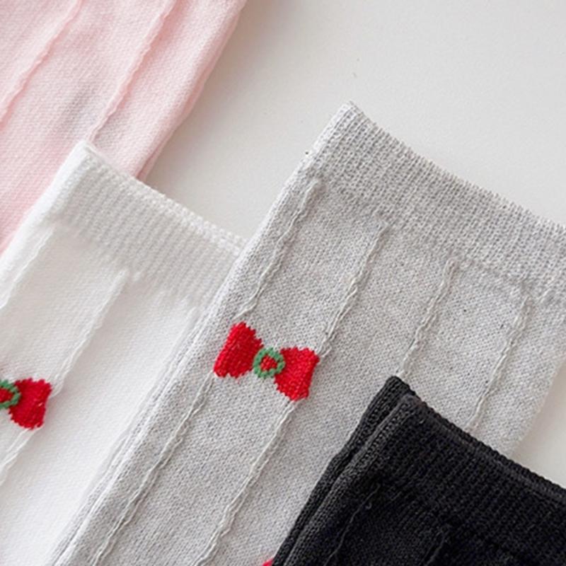 Over Knee Stockings Over Calf Socks Fashion Over Calf Socks Bowknot Children Over Knee Stockings for Girls 3-8 Year