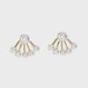 2023 S925 Silver Pearl Earrings: Elegant Korean Design for Women